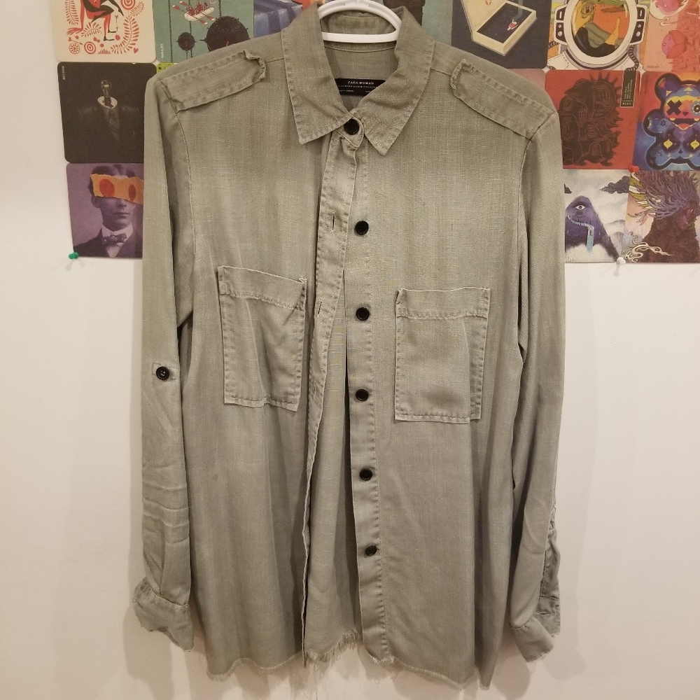 ZARA Button Up Shirt